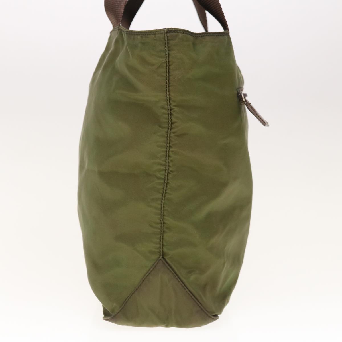 PRADA Tote Bag Nylon Khaki  yk10259