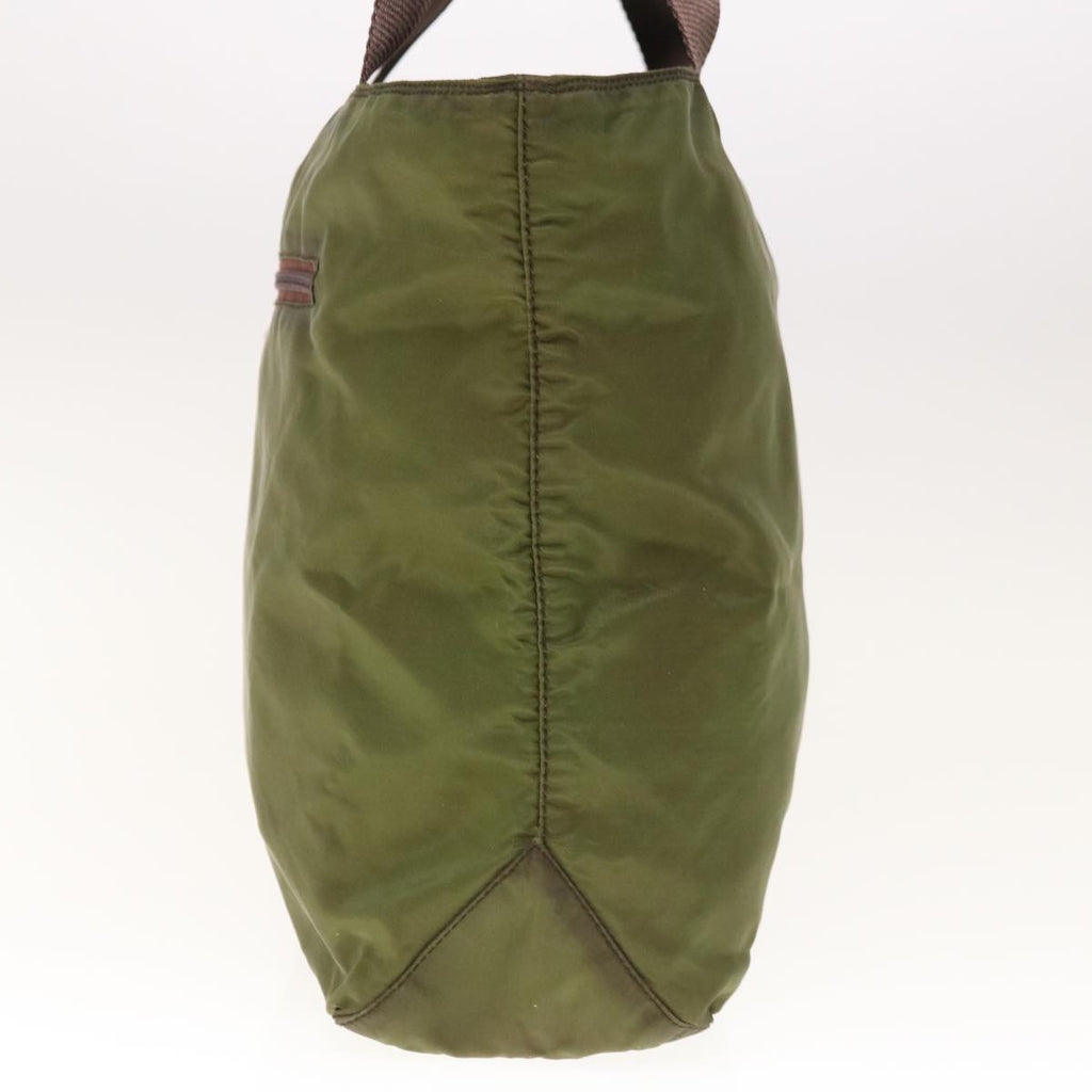 PRADA Tote Bag Nylon Khaki  yk10259