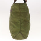 PRADA Tote Bag Nylon Khaki  yk10259