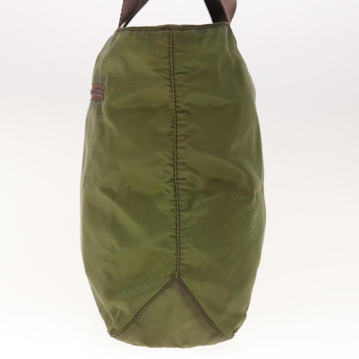PRADA Tote Bag Nylon Khaki  yk10259
