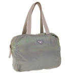 PRADA Hand Bag Nylon Blue  yk10282