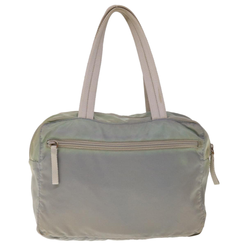 PRADA Hand Bag Nylon Blue  yk10282