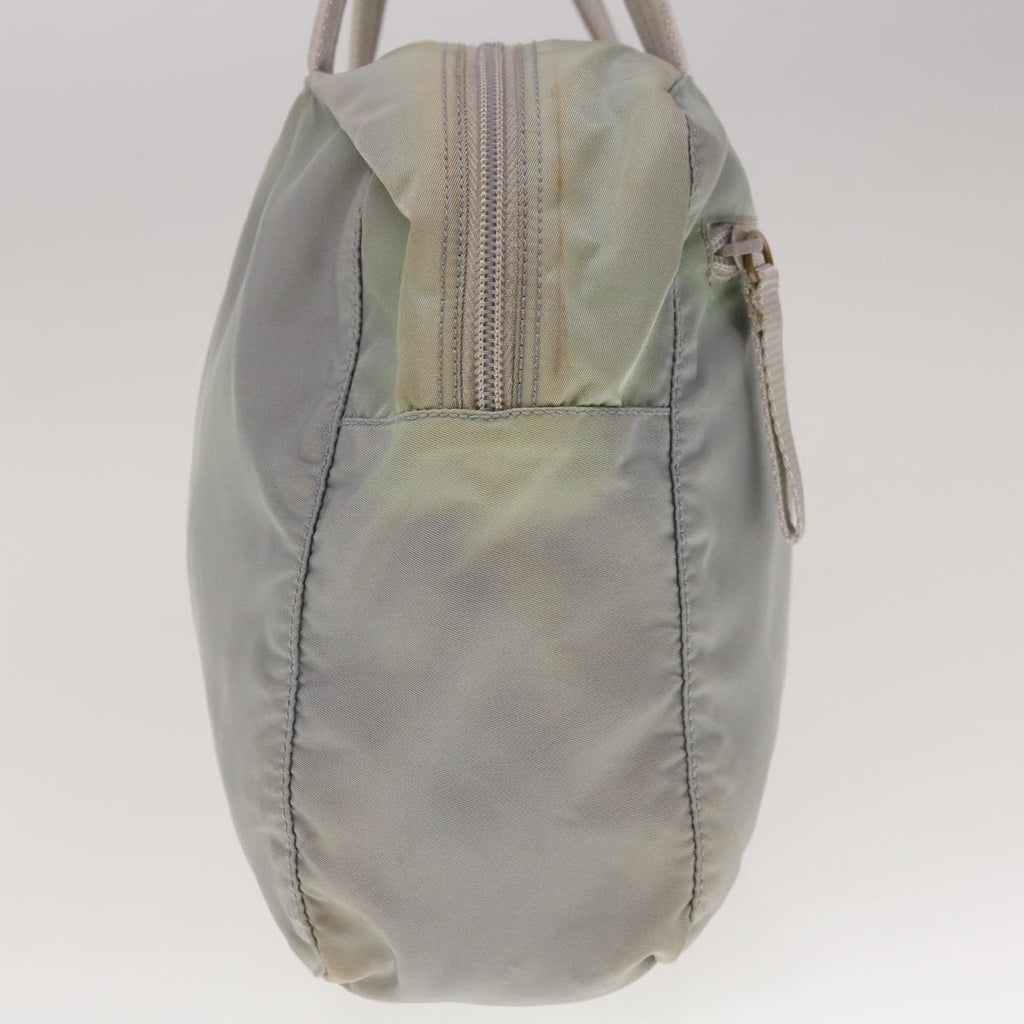 PRADA Hand Bag Nylon Blue  yk10282