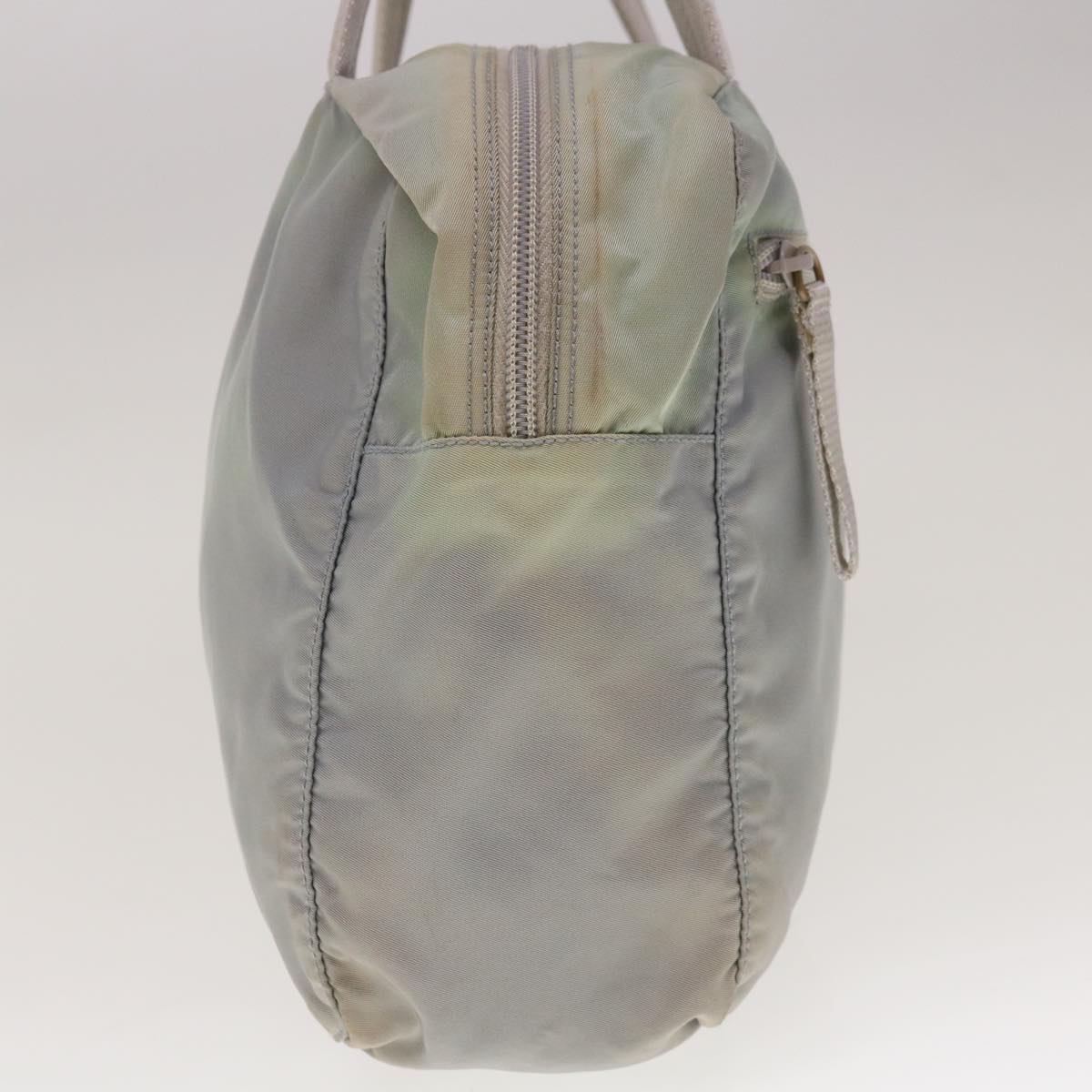 PRADA Hand Bag Nylon Blue  yk10282