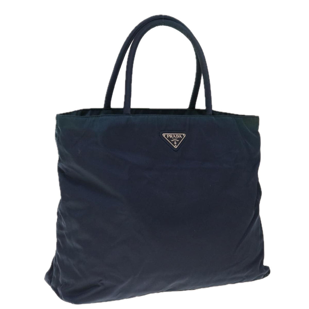 PRADA Hand Bag Nylon Navy  yk10300