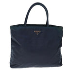 PRADA Hand Bag Nylon Navy  yk10300