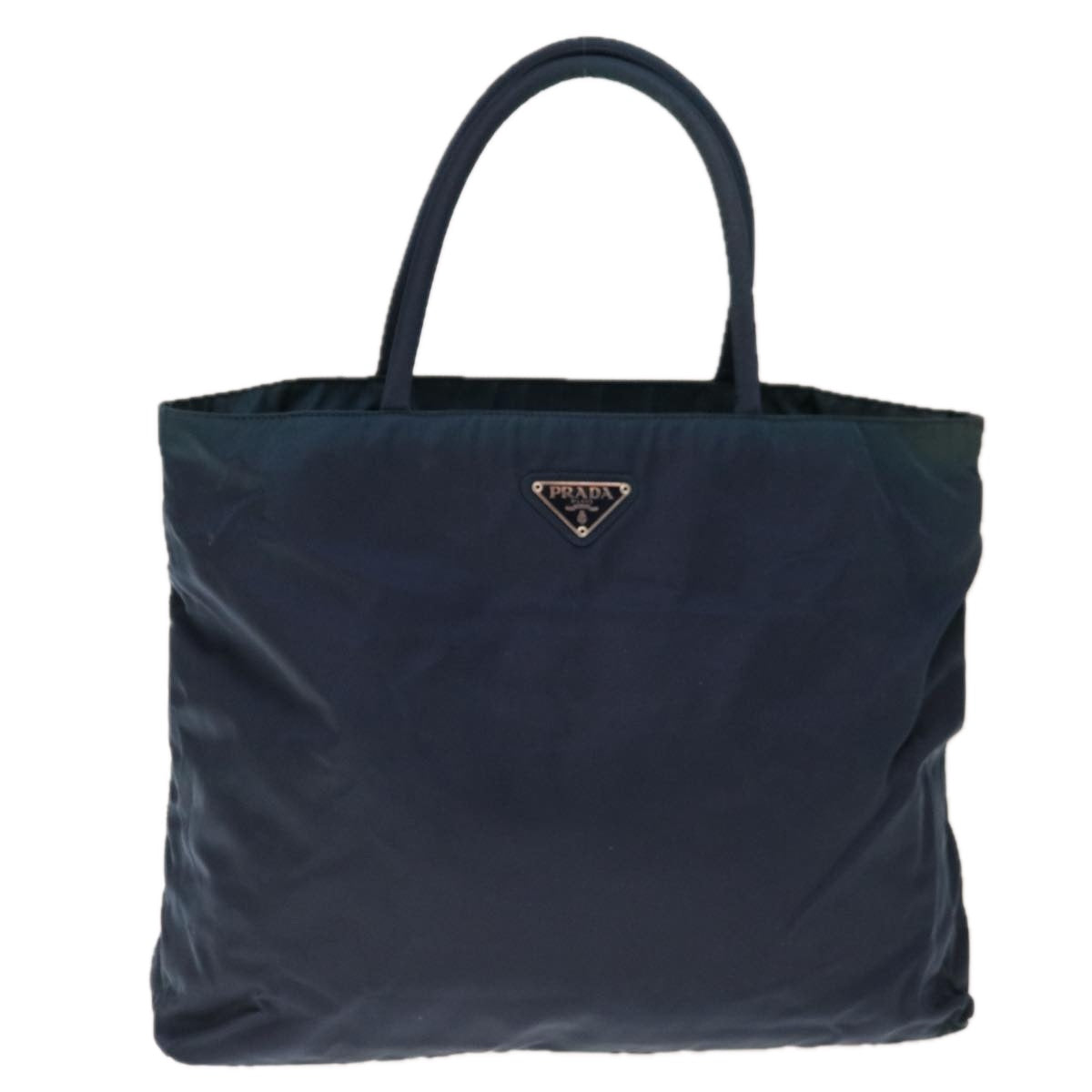 PRADA Hand Bag Nylon Navy  yk10300