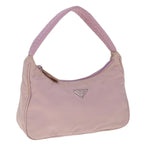 PRADA Hand Bag Nylon Pink  yk10304