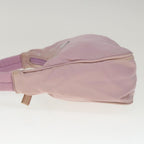 PRADA Hand Bag Nylon Pink  yk10304