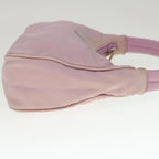 PRADA Hand Bag Nylon Pink  yk10304