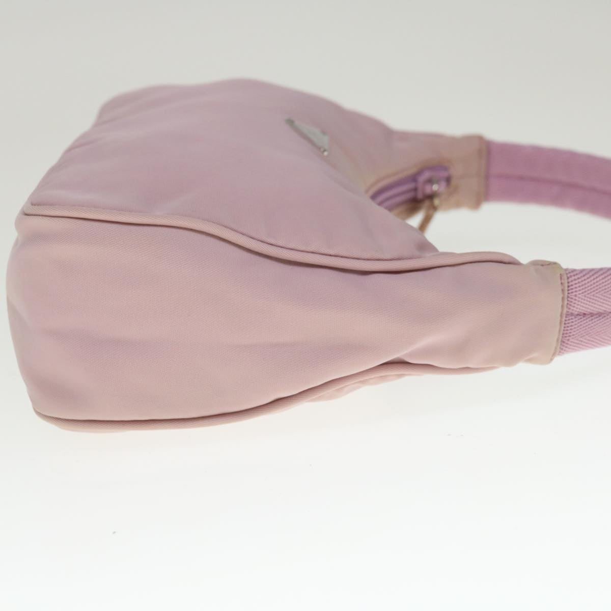 PRADA Hand Bag Nylon Pink  yk10304