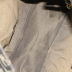 FENDI Zucca Canvas Mamma Baguette Shoulder Bag Brown Blackyk10323