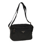 PRADA Shoulder Bag Nylon Black  yk10332