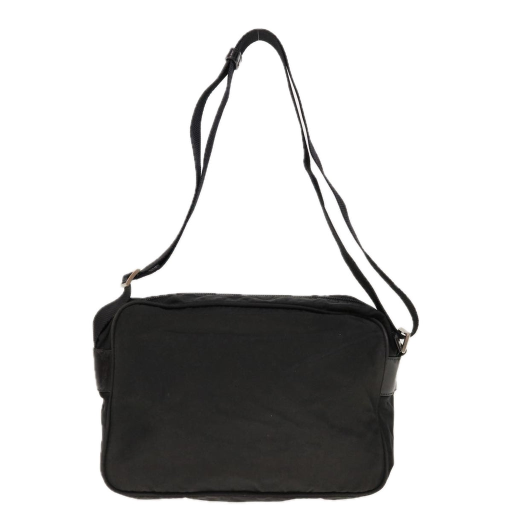 PRADA Shoulder Bag Nylon Black  yk10332