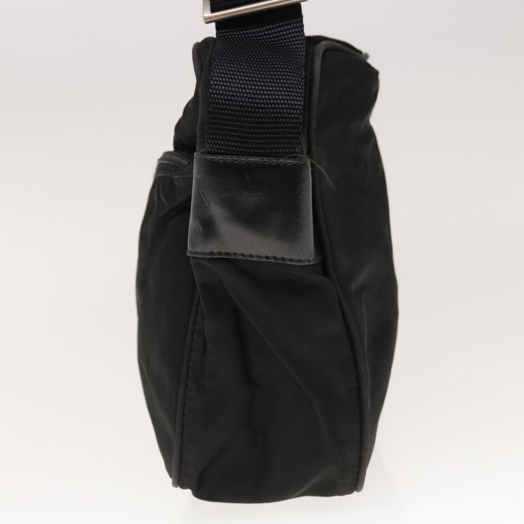 PRADA Shoulder Bag Nylon Black  yk10332
