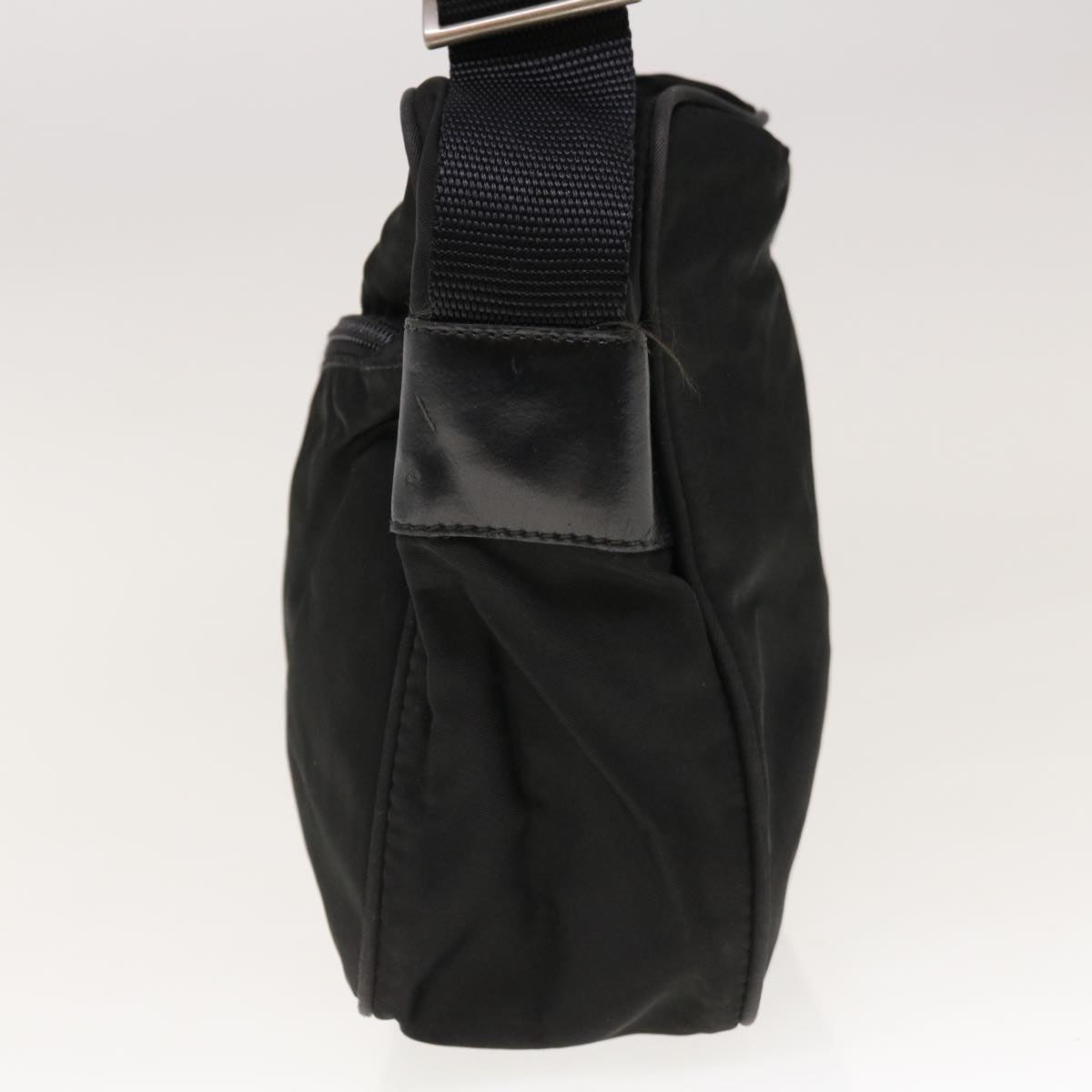 PRADA Shoulder Bag Nylon Black  yk10332