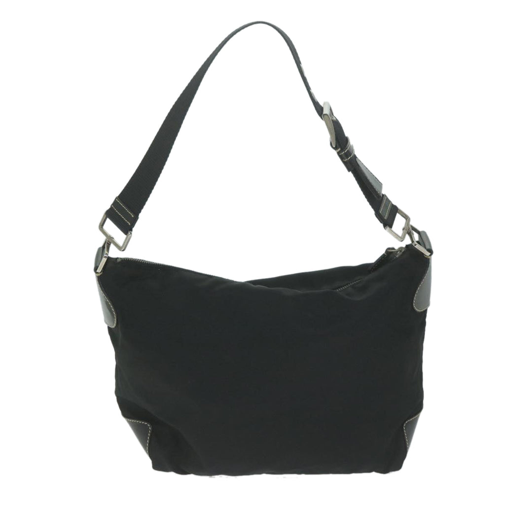 PRADA Shoulder Bag Nylon Black  yk10371