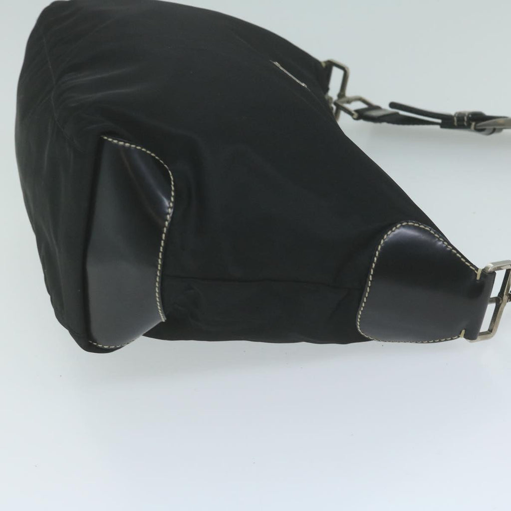 PRADA Shoulder Bag Nylon Black  yk10371