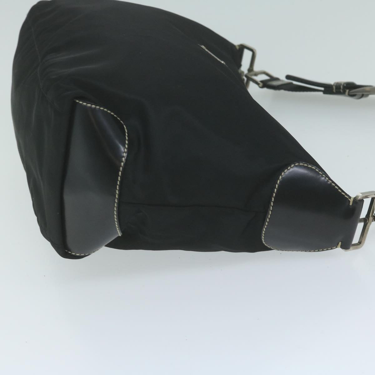 PRADA Shoulder Bag Nylon Black  yk10371