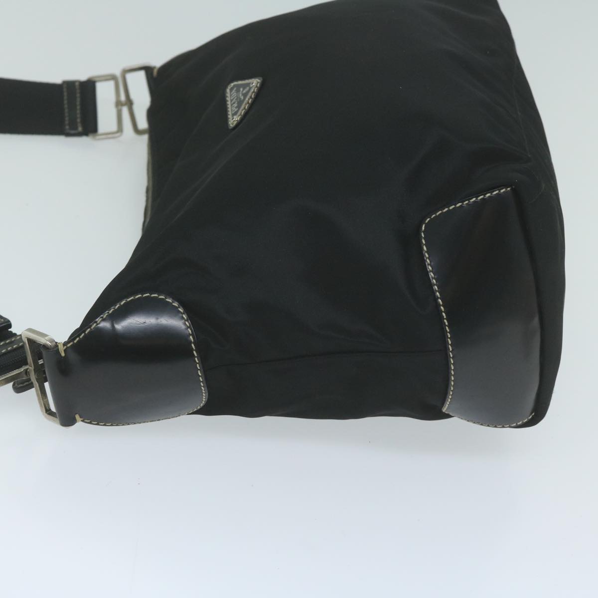 PRADA Shoulder Bag Nylon Black  yk10371