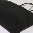 FENDI Zucca Canvas Tote Bag Blackyk10394