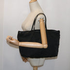 FENDI Zucca Canvas Tote Bag Blackyk10394