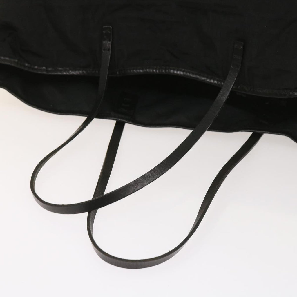 FENDI Zucca Canvas Tote Bag Blackyk10394