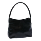 PRADA Shoulder Bag Patent leather Black  yk10456