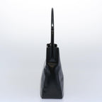 PRADA Shoulder Bag Patent leather Black  yk10456