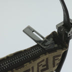 FENDI Zucchino Canvas Accessory Pouch Beigeyk10544