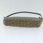 FENDI Zucchino Canvas Accessory Pouch Beigeyk10544