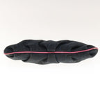 FENDI Zucchino Canvas Pouch Black Pinkyk10551