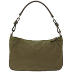 PRADA Shoulder Bag Nylon Brown  yk10633