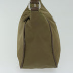 PRADA Shoulder Bag Nylon Brown  yk10633