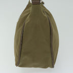 PRADA Shoulder Bag Nylon Brown  yk10633