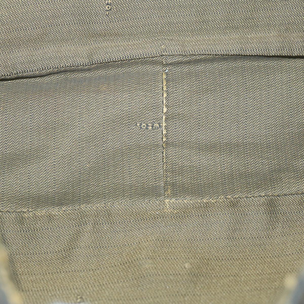 FENDI Zucca Canvas Shoulder Bag Black Brownyk10698