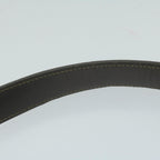 FENDI Zucca Canvas Shoulder Bag Black Brownyk10698