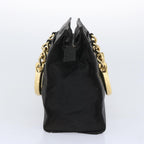 PRADA Hand Bag Nylon Black  yk10714