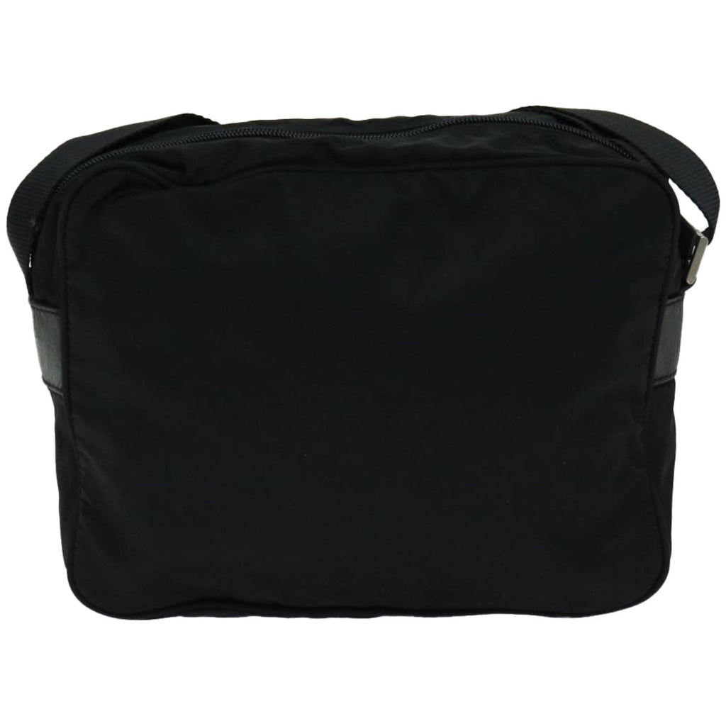 PRADA Shoulder Bag Nylon Black  yk10731