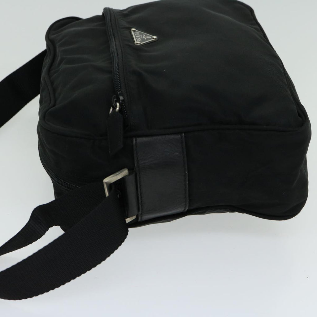 PRADA Shoulder Bag Nylon Black  yk10731