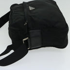 PRADA Shoulder Bag Nylon Black  yk10731