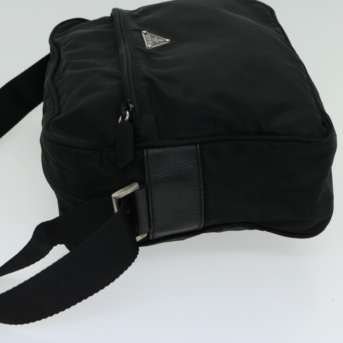 PRADA Shoulder Bag Nylon Black  yk10731