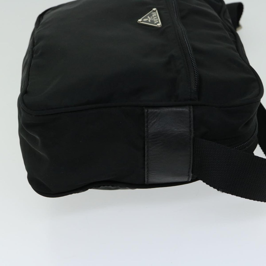 PRADA Shoulder Bag Nylon Black  yk10731