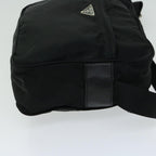 PRADA Shoulder Bag Nylon Black  yk10731