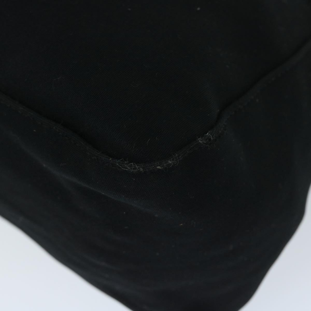 FENDI Mamma Baguette Shoulder Bag Nylon Blackyk10749