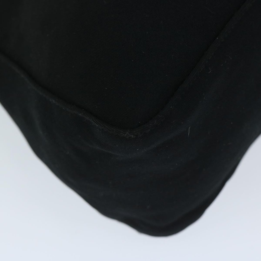 FENDI Mamma Baguette Shoulder Bag Nylon Blackyk10749