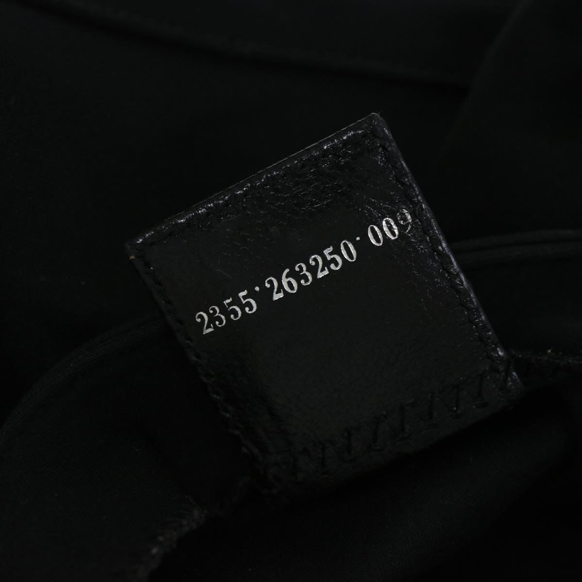 FENDI Mamma Baguette Shoulder Bag Nylon Blackyk10749