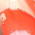 FENDI Mamma Baguette Shoulder Bag Leather Orangeyk10805