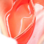 FENDI Mamma Baguette Shoulder Bag Leather Orangeyk10805