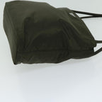 PRADA Shoulder Bag Nylon Khaki  yk10807